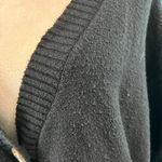 Wild Fable  Black V-Neck Slouchy Cardigan Cropped Layering Topper Size M Photo 1