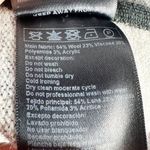 Ba&sh  Cape Colorblock Poncho Black Grey Lace Up Wool
Blend One Size Hooded Photo 6