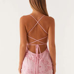 Peppermayo  Exclusive - Vietta Sequin Cami Mini Dress - Pink Photo 3