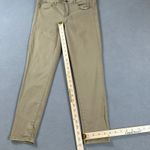 American Eagle  Womens Khaki Pants 10 Short Jegging Super Stretch AE Sateen Slim Photo 3