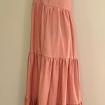 The Comfy And Ready Penny Pocket Maxi Dress Size Large In Salmon Photo 4
