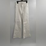 We The Free Free People Jayde Flare Jean in Pure White Photo 4