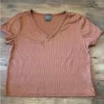 Olivia Rae Brown Crop Top  Photo 0