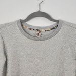 Dolan Left Coast Collection Gray Metallic Textured Knit Sweatshirt Size Small Photo 2