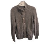 Daniele Blasi Italy Wool Blend Button Front Cardigan Sweater Brown S Photo 1