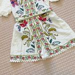 Farm Rio AUTH  Off-White Floral Insects Romper Size XS Photo 11