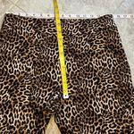 INC International Concepts High Rise Skinny Animal Print Ankle Pants Stretch 6 Photo 5
