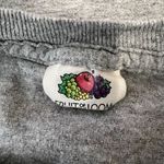 Fruit of the Loom Graphic Print Unisex T Shirt Top Mondays Got Me Like Sloth Gray Blue Small Photo 6