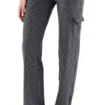 Kuhl  Mova Wide Leg Sweatpants Drawstring Marled Pockets Nylon Dark Gray 12R 34" Photo 0