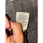 Wilfred Aritzia  Dorine Front Wrap Wool Blend Cashmere Mini Skirt gray & pink pla Photo 7