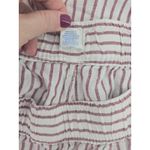 Sigrid Olsen Linen Striped Wide Leg Pants Women's Large Elastic Waist Photo 4