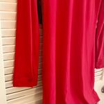 No Boundaries NWT Cherry Red Collar Button-Down Ruched Bodycon Minidress Juniors Size Large Photo 6