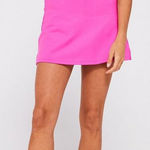 Girlfriend Collective  Hot Pink Tennis‎ Skort Photo 0
