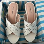 Draper James  Women’s Wedge Emily, White, size 9, NWT Photo 7