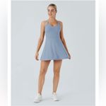 Halara NWT Backless Twisted Active athletic Dress size S “long”-still mini Photo 7