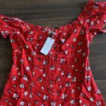 Sugar Lips Fever Dream Floral Button Up Babydoll Mini Dress Photo 2