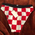 RE/DONE nwt solid & stripe  checkered bikini bottom Photo 2