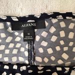 Alfani Black and White Polka Dot Long Sleeve Dress Size 1X Photo 2