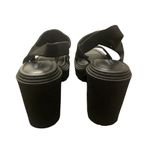 Steve Madden Cool Planet by Steve‎ Madden 10M Women's Stem Lug-Sole City Sandals Black Photo 3