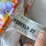 Forever 21 Pink Purple Orange Floral Triangle Bikini Top Photo 4