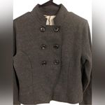 Covington  grey pea coat jacket in size medium NWOT Photo 1