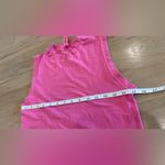 SKIMS Stretch Cotton Jersey Mock Neck Tank pink size XL Photo 6
