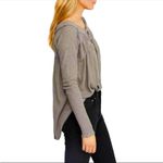 We The Free  Free People Waffle Knit Henley Thermal Top Sz M Stretch Bohemian Photo 10