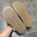 Free People  FP Roma Raffia Slip On Ankle Strap Platform Sandals Tan White 8 Photo 6