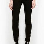 ALLSAINTS Mast Skinny Jeans Croc Black Women’s Size 26 Low Rise Stretch Denim Photo 1