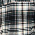 Madewell Shirt Womens Small Flannel Sunday Shirt Midnight Green Shacket Casual Photo 4