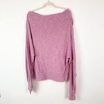 We The Free  People‎ See Me Pullover Dolman Top Casual Loose Fit Heather Pink XL Photo 1