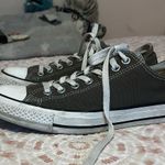 Converse Grey  Low-Top Sneakers Women’s Photo 3