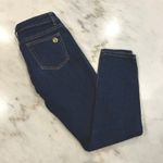 Michael Kors Women's Dark Wash Denim Skinny Jeans Classic Style Photo 6