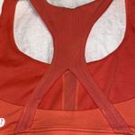 Lululemon Orange Athletic Sports Bra Size M Photo 2