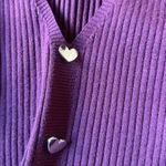 Anthropologie Deep Purple Sweater Photo 1