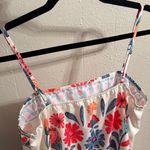 Floral Cami Dress Sundress Red Size L Photo 3