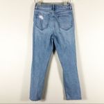 Cello Light Wash High Waisted Distressed Crop Jeans Photo 3