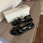 Melissa x Jeremy Scott the tube black jelly scented sandals 6 Photo 8