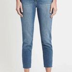 L'Agence  El Matador French Slim Jeans Medium Wash Raw Hem Stretch 25 Photo 0