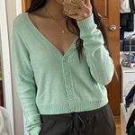 American Eagle  Mint Cardigan Photo 1
