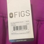 FIGS Womens New  High Waisted Yola W Yoga Scrub Pants Purple Jolt Plus Size 6XLR Photo 1