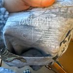 Latched Mama Floral Short Sleeve Nursing Top Gray Photo 2