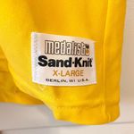 Vintage medalist sand knit Pittsburgh pirates Jersey Gold Size XL Photo 3