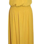 Spense Yellow Sleeveless Maxi Dress Size Medium Yellow Wedding Guest Dress Photo 0