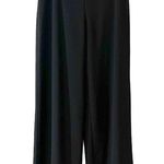 NWT J.R. Nites By Caliendo Wide Leg Beaded Black Mid Rise Pants Size 10 Vintage Photo 0