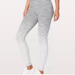 Lululemon Wunder Under Ombré Gray Leggings Photo 5