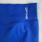 DFYNE S Small Impact Leggings Activewear Electric Blue Seamless Glute Plump Photo 3