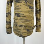 Johnny Was NWOT  Axton Thermal Hoodie Camo Embroidered Floral Sweatshirt Sz S Photo 3