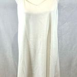 Very J white strappy vneck shift dress size small Photo 0