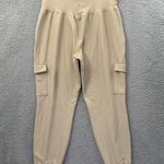 Old Navy High Rise Cargo Joggers Go Dry Athletic Athleisure Women's Large x 26.5 Photo 2
